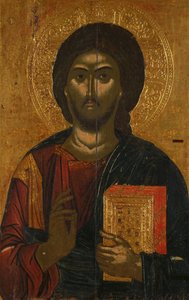 المسيح بانتوكراتور بواسطة البر الرئيسى ورشة عمل اليونانية